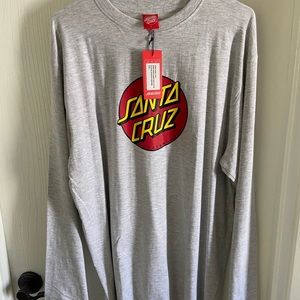 *BNWT* Santa Cruz Longsleeve Tshirt Size Large